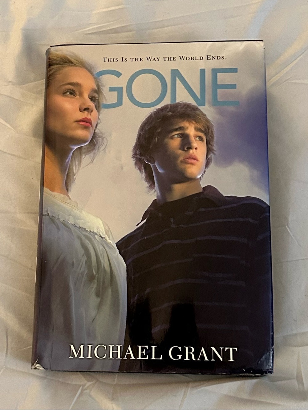 'Gone' Hardcover Book — Blue Cover